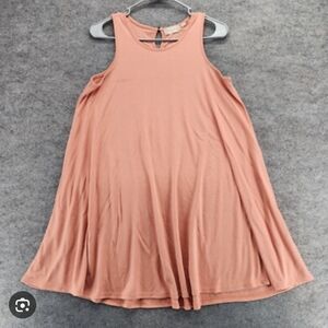 Double Zero Tan Colored Midi Dress